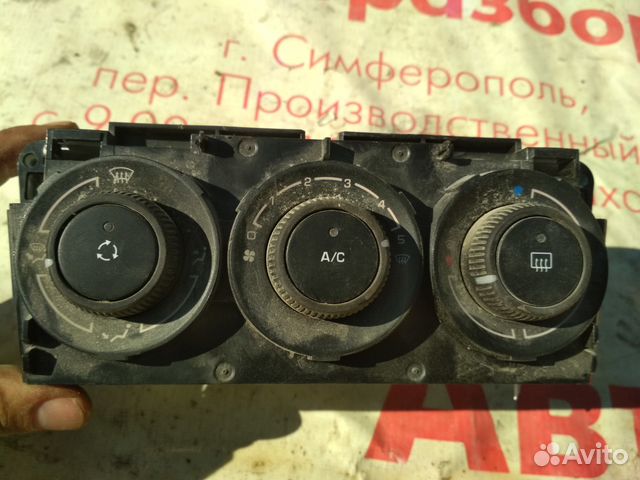 Citroen C3 Picasso блок управления отопителем