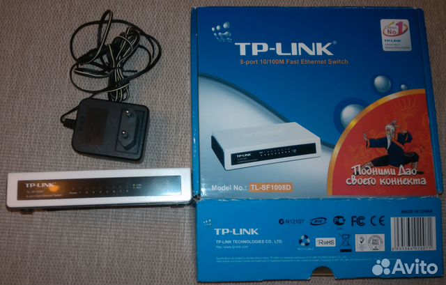 Коммутатор TP-Link TL-SF1008D