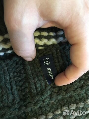 Новый шерстяной шарф Gap