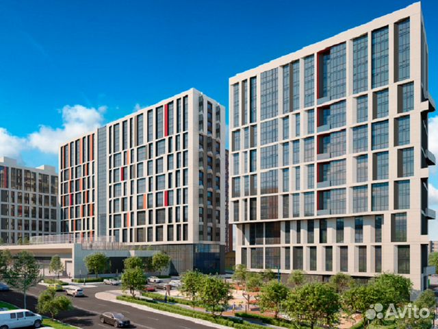 2-к квартира, 66 м², 13/19 эт.