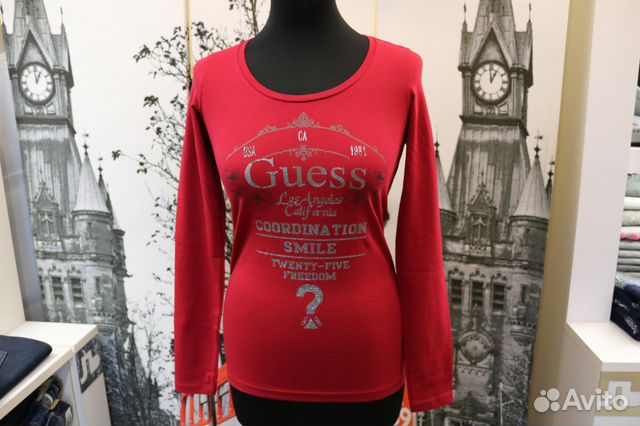 Футболка лонгслив Guess USA оригинал Футболка лонгслив Guess USA оригинал