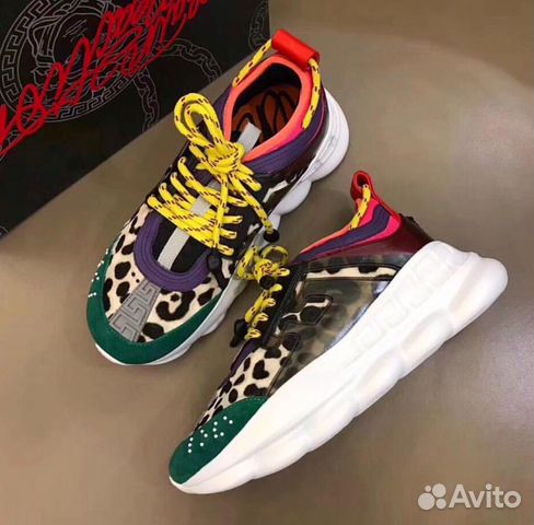 Кроссовки Versace Chain Reaction Кроссовки Versace Chain Reaction