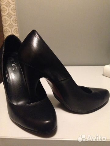 Туфли кожаные Noone, 35 размер Туфли кожаные Noone, 35 размер