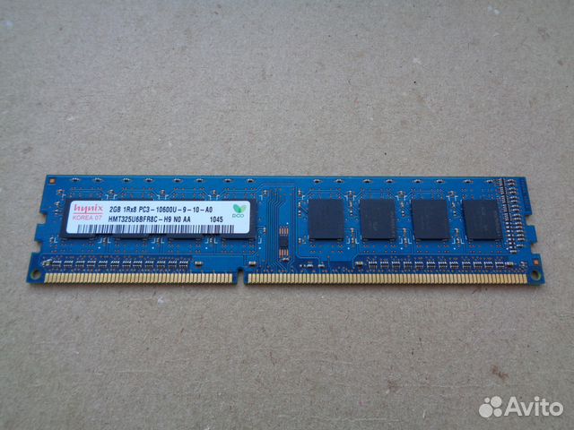 Память оперативная Hynix 2GB DDR3 1333Mhz