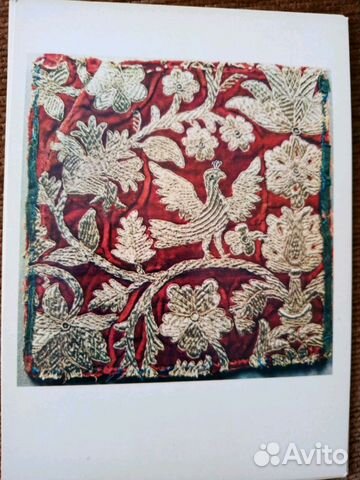 Русское золотное шитье, 24 открытки