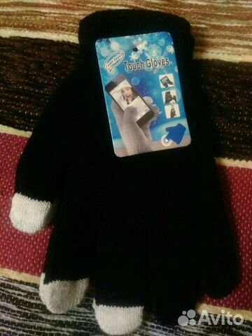 Сенсорные перчатки новые