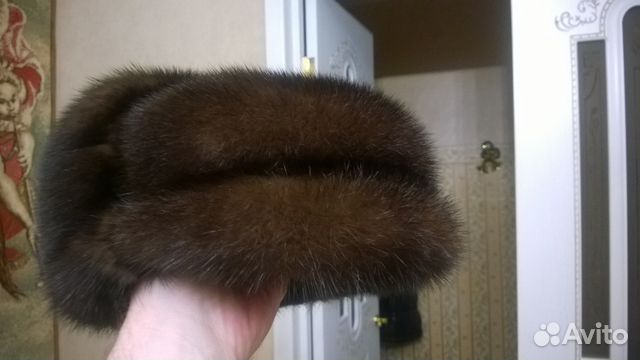 Мужская норковая шапка Мужская норковая шапка
