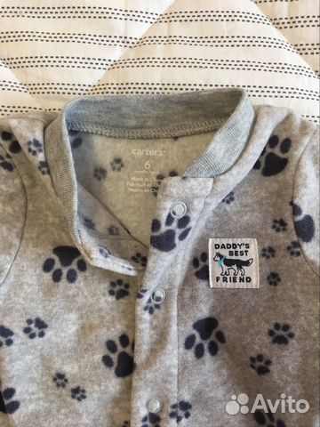 Слип флис Carters Картерс 6М