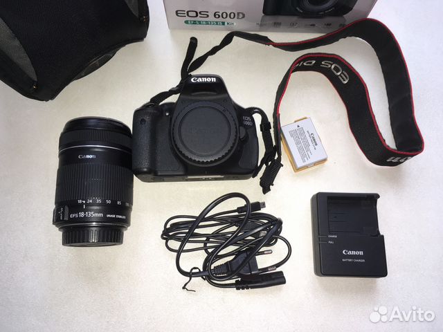 Canon 600D kit 18-135 mm