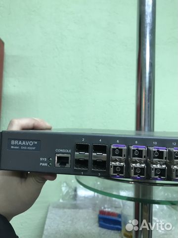 Коммутатор POE braavo DAS-4G24F