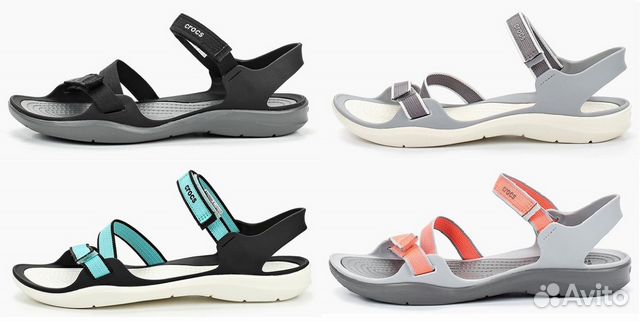 Сандалии женские на липучке Crocs Вьетнам, новые Сандалии женские на липучке Crocs Вьетнам, новые