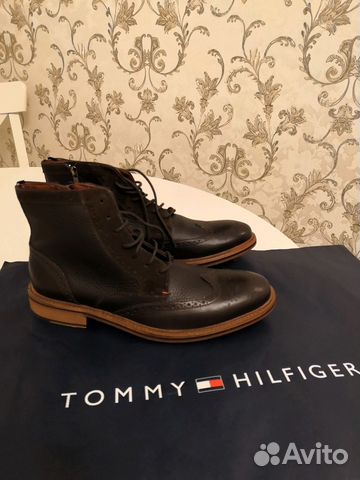 Новые демисезонные ботинки Tommy Hilfiger р. 42 Новые демисезонные ботинки Tommy Hilfiger р. 42