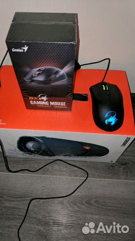 Игровая мышь genius m6-400 (новая,не вскрывалась)