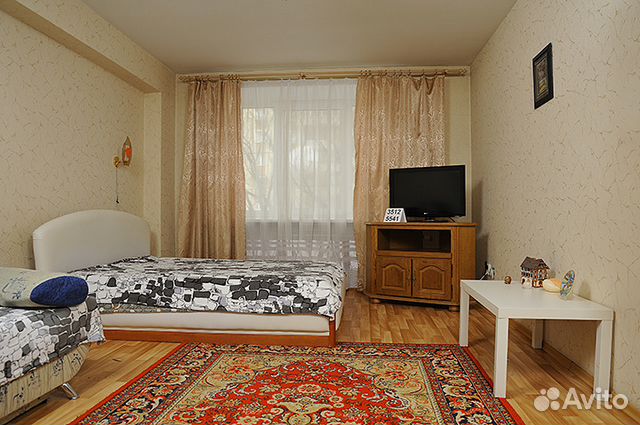 

1-к. квартира, 45 м², 4 кровати