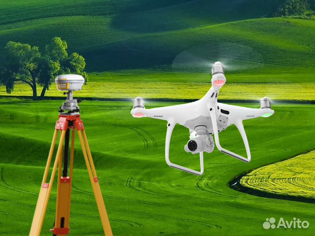 Геодезический квадрокоптер DJI Phantom 4 TEO PPK