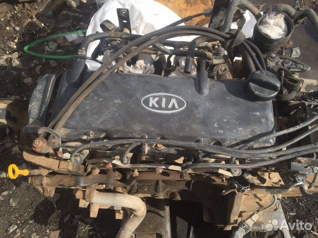 Двигатель Kia Rio 2 1.3л /А3Е