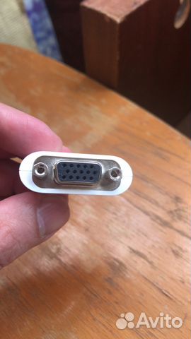 Адаптер Mini DisplayPort VGA Apple