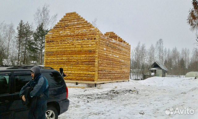 Сруб из бревна 6х9 Сруб из бревна 6х9