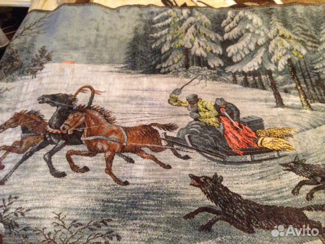 Шерстяной ковер гдр Винтаж 70-е