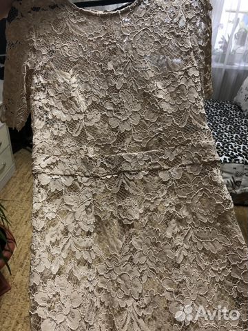Платье кружевное