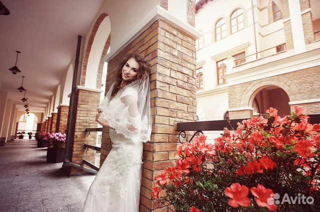 Свадебное платье и фата pronovias оригинал Свадебное платье и фата pronovias оригинал