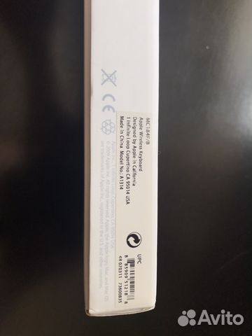 Клавиатура Apple wireless keyboard