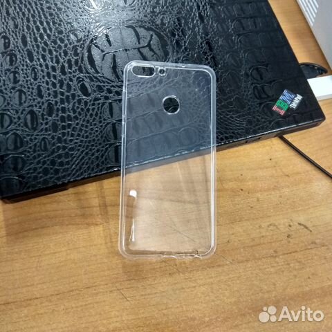 Huawei P Smart / Enjoy 7s чехол прозрачный силикон