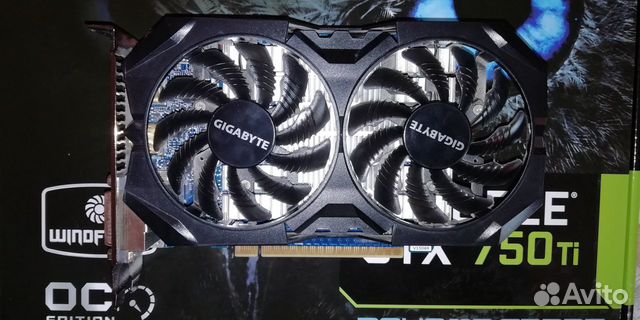 Видеокарта Gigabyte GTX 750 ti