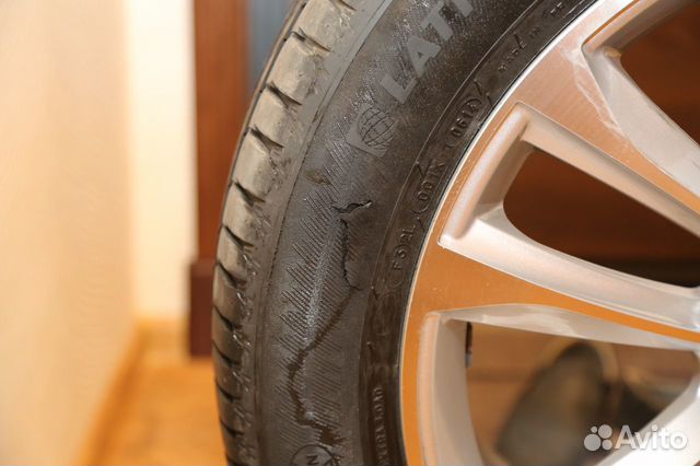 Колесо в сборе. Диск R19 9J Шина 275х45хR19