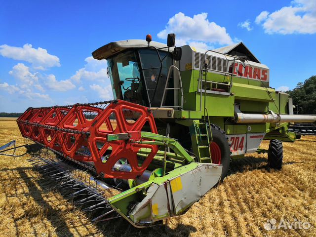 Комбайн claas mega 204