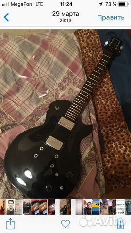 Epiphone Les Paul Studio Ebony CHl 2005г