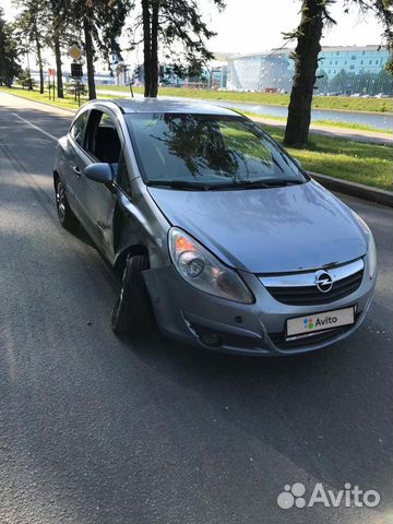 Opel Corsa 1.2 МТ, 2007, битый, 142 000 км