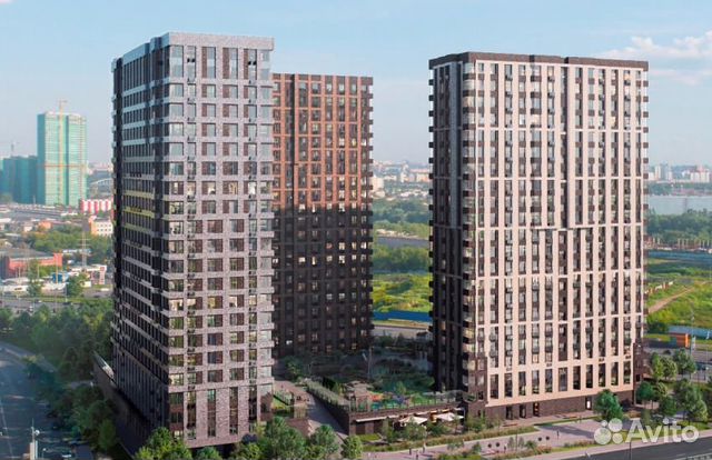 2-к квартира, 58 м², 1/21 эт. 2-к квартира, 58 м², 1/21 эт.