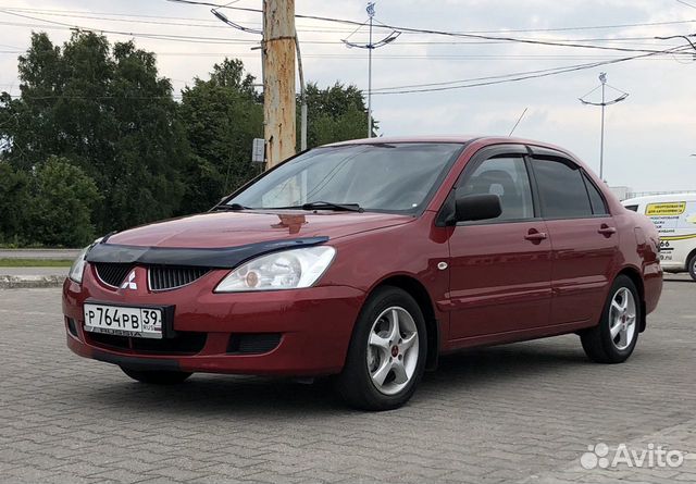 Mitsubishi Lancer 1.6 AT, 2005, 206 000 км