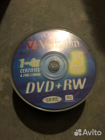 Оптические диски CD-R DVD+R DVD+RW Verbatim