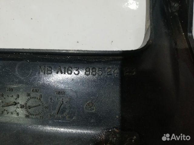 Мерседес мл w163 Заглушка бампера