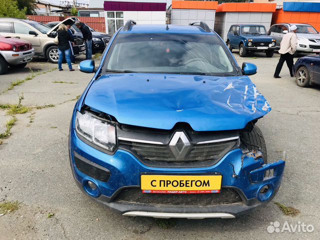 Renault Sandero Stepway 1.6 МТ, 2017, 43 000 км