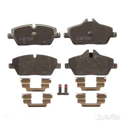 Колодки торм BMW 1 E81/E87/E88/mini Cooper F55/F56 Колодки торм BMW 1 E81/E87/E88/mini Cooper F55/F56
