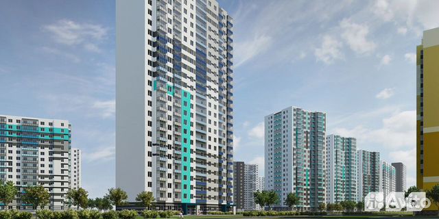 1-к квартира, 43 м², 20/21 эт.