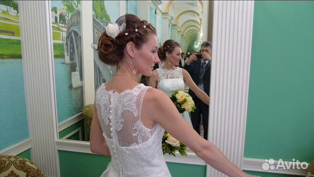 Свадебное платье со шлейфом Свадебное платье со шлейфом