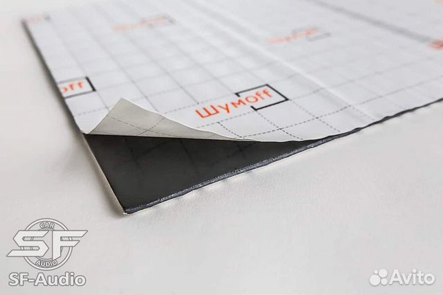 Вибропласт Шумофф М3 Лист 370*270 мм Вибропласт Шумофф М3 Лист 370*270 мм