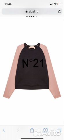 Новый свитшот толстовка кофта no.21 оригинал Новый свитшот толстовка кофта no.21 оригинал