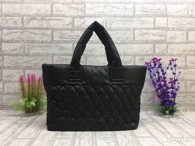 Сумка женская болоневая черная chanel Сумка женская болоневая черная chanel