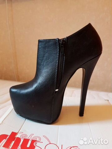 Ботильоны кожа