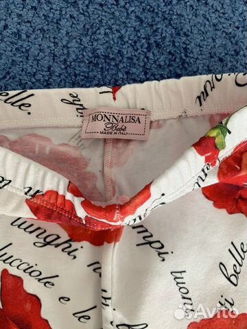 Новые леггинсы Monnalisa оригинал с бирками