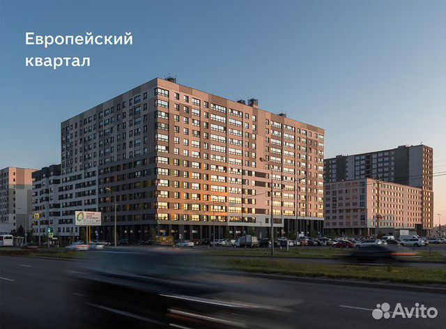 1-к квартира, 63.7 м², 2/8 эт.