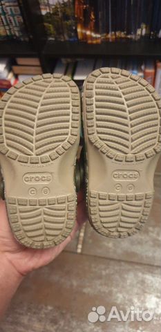 Детские сабо crocs Камуфляж