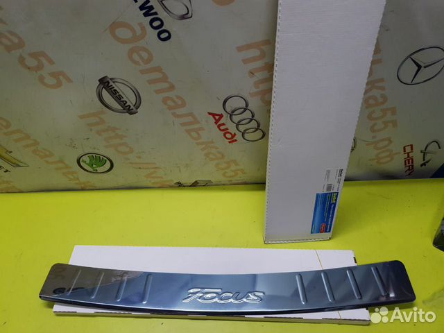 Накладка бампера хромированная Ford Focus 2 3