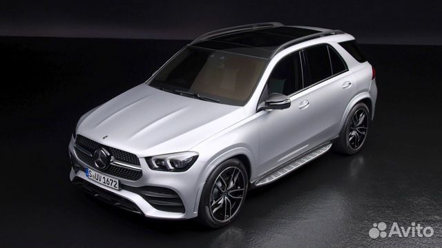 Пороги Mercedes GLE-class V167 Пороги Mercedes GLE-class V167