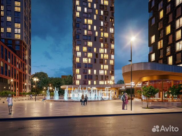 1-к квартира, 46.1 м², 15/42 эт.